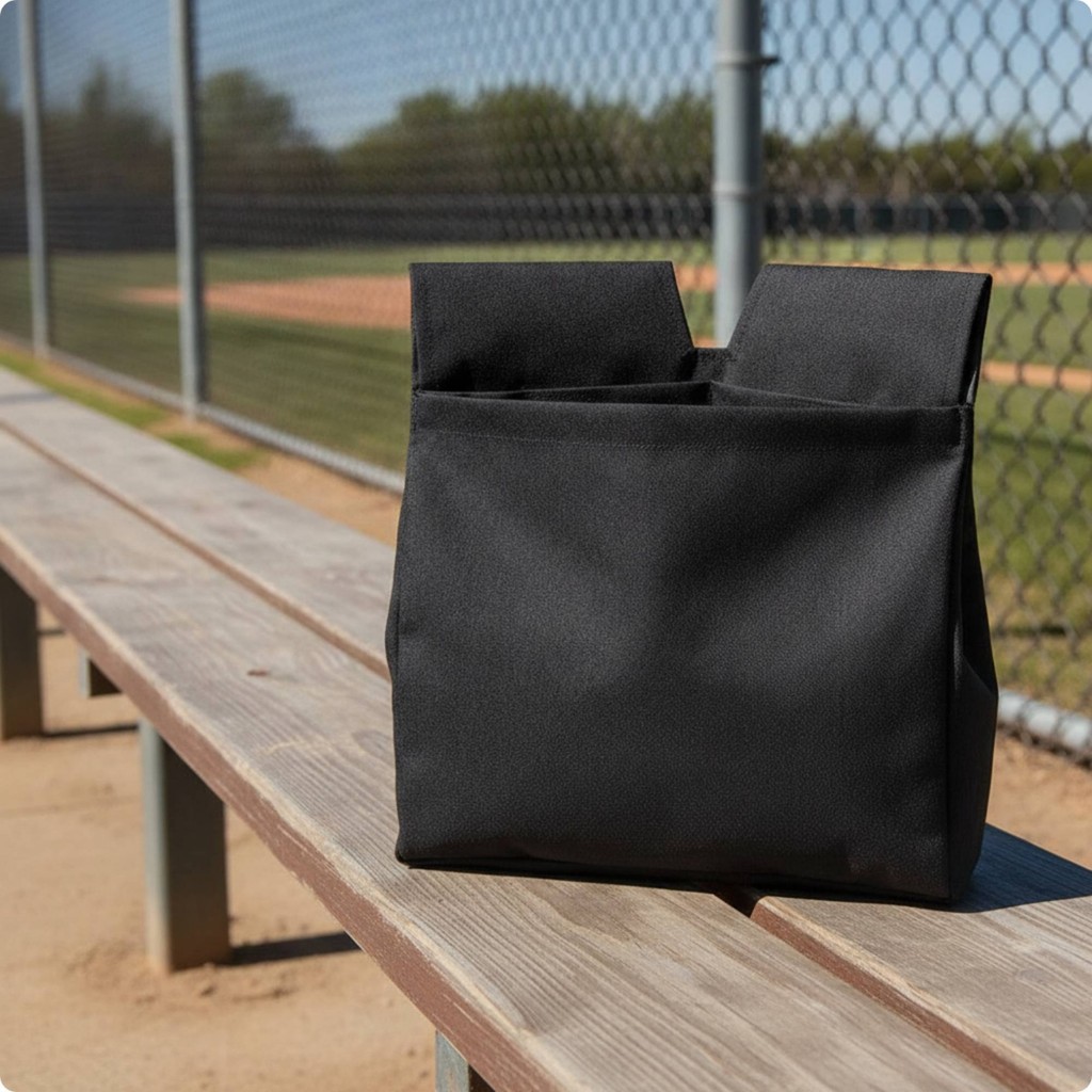 Umpire Bag with Pockets Organized Umpire Bag Compact Sturdy for Umpires, Baseball Games