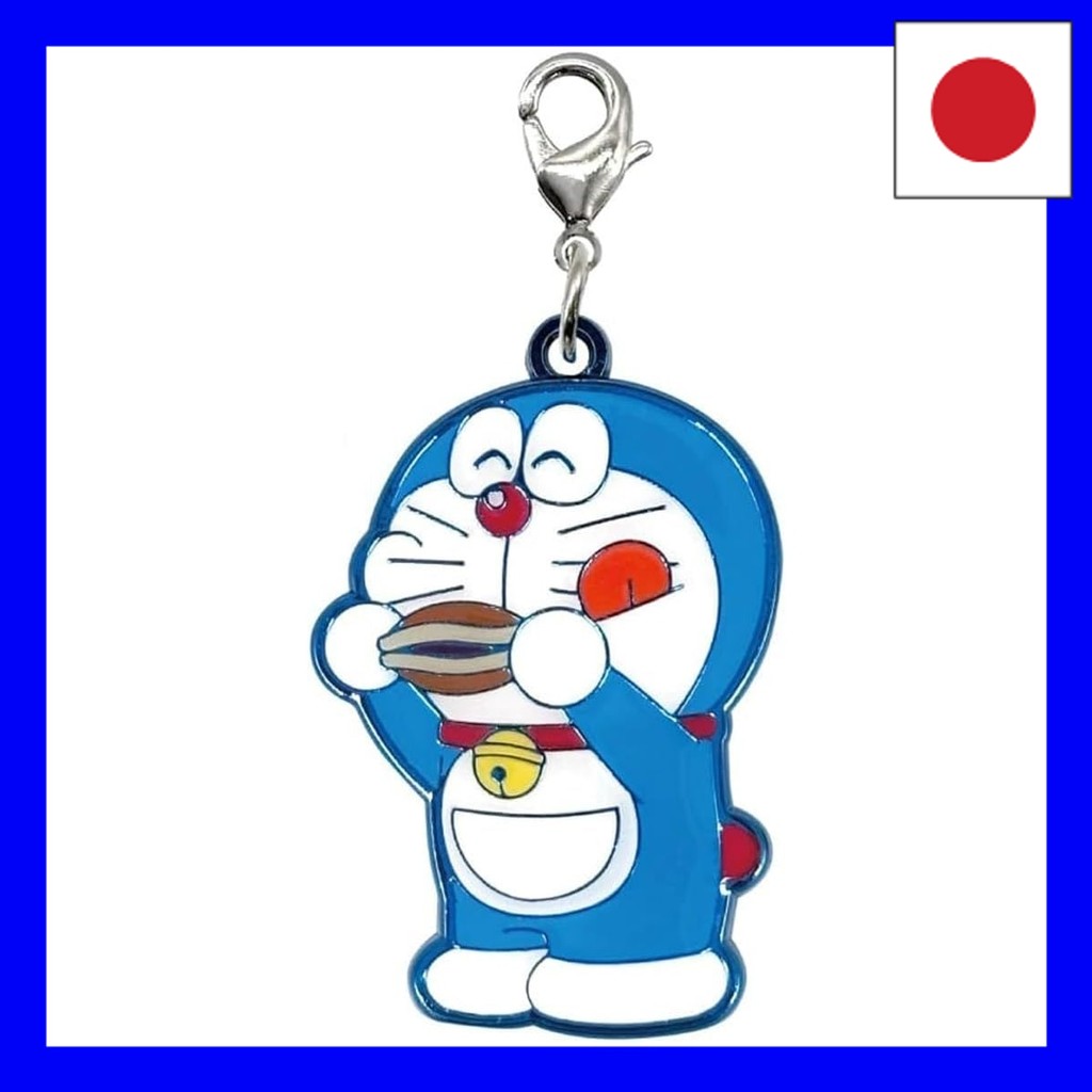 SK Japan Doraemon Metal Charm Dorayaki