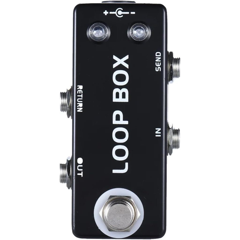 Loop Box เอฟเฟกต์กีตาร์ Pedal Switcher Channel Selection True Bypass กีตาร์อะไหล่ Switcher Channel S