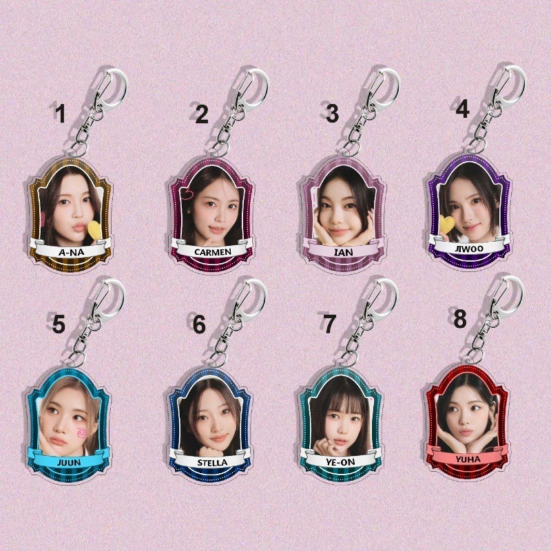 Earts2Hearts สินค้า H2H สินค้า JIWOO จี้ CARMEN กระเป๋าพวงกุญแจ 1179