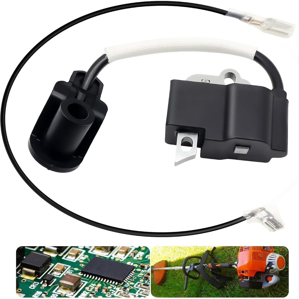 4249-400-1300 คอยล์จุดระเบิดสําหรับ Stihl FS90 FS90R FS100 FS100RX FS110 FS130 FS130R FC90 FC95 FC10