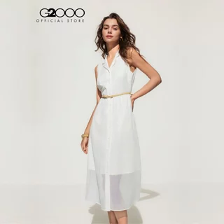 G2000 เดรสสำหรับผู้หญิง Fit & Flare Shape รุ่น 5123103640 WHITE