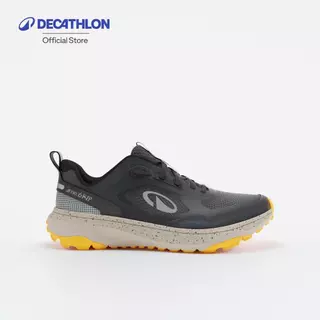 Decathlon Men'S Running And Trail Running Shoes รองเท้าวิ่งและวิ่งเทรลสำหรับผู้ชาย รุ่น Jf 190 Grip - Blue/Yellow