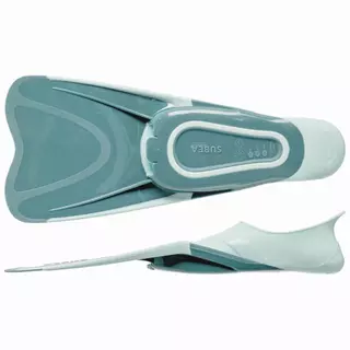 Decathlon Kids' Scuba Fin ฟินดำน้ำสำหรับเด็ก รุ่น Ff 100 Soft - Green