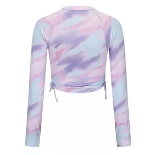 Decathlon Women'S Long Sleeve Uv-Protection Surfing Top เสื้อโต้คลื่นแขนยาวผู้หญิง รุ่น 100 Sunny Glory - Pink