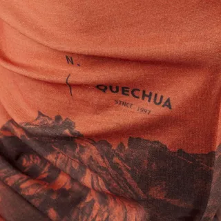 Decathlon Multi-Position Tube Scarf ปลอกอุ่นคอใส่ได้หลายแบบ - Orange