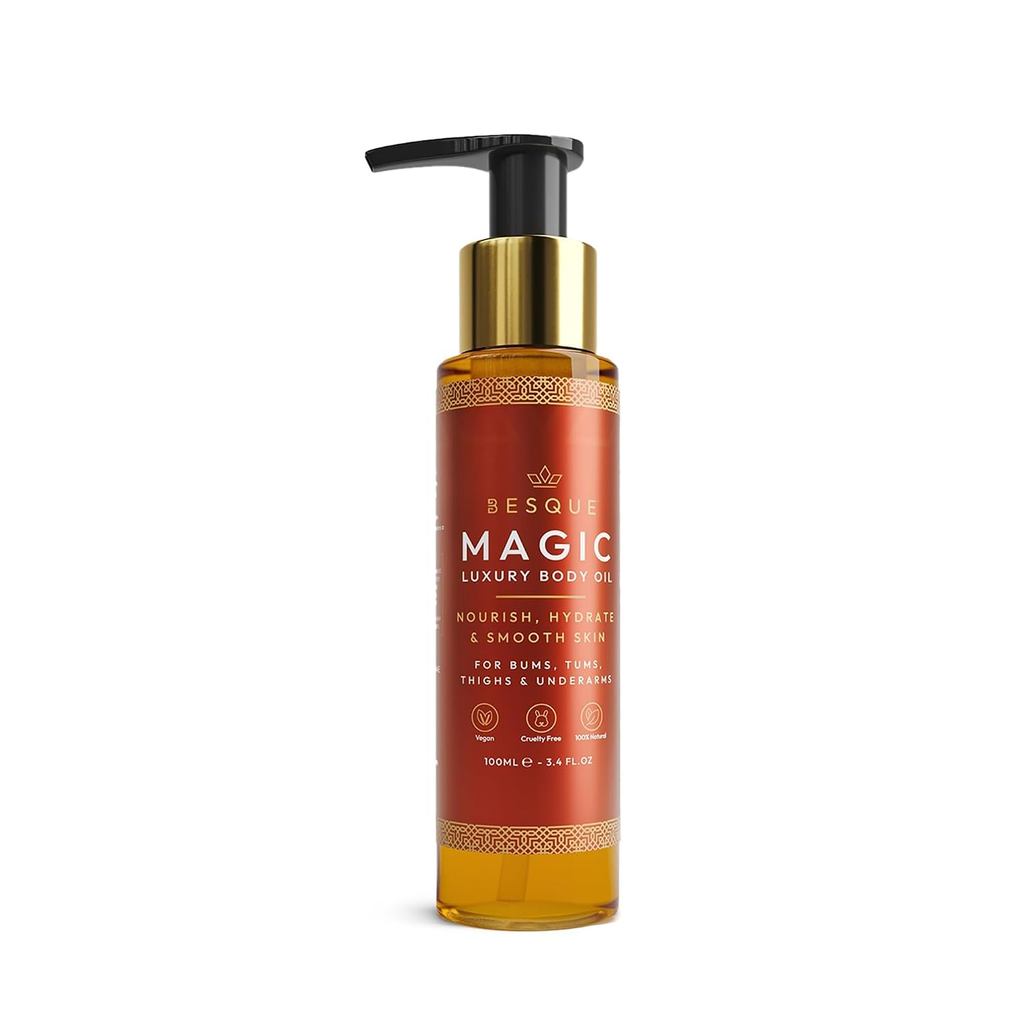 Besque Original Magic Body Oil - Hydrating Body Oils สําหรับผู้หญิง - 3.4 FL OZ | Skin Care Body Oil