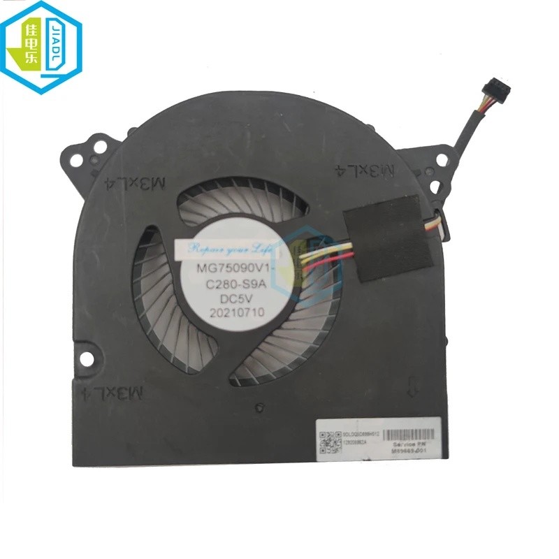 คอมพิวเตอร์ Cooler หม้อน้ําพัดลม CPU สําหรับ HP 24-CB 27-CB 27-CA All-in-One TPC-0087 M89669-001 24-