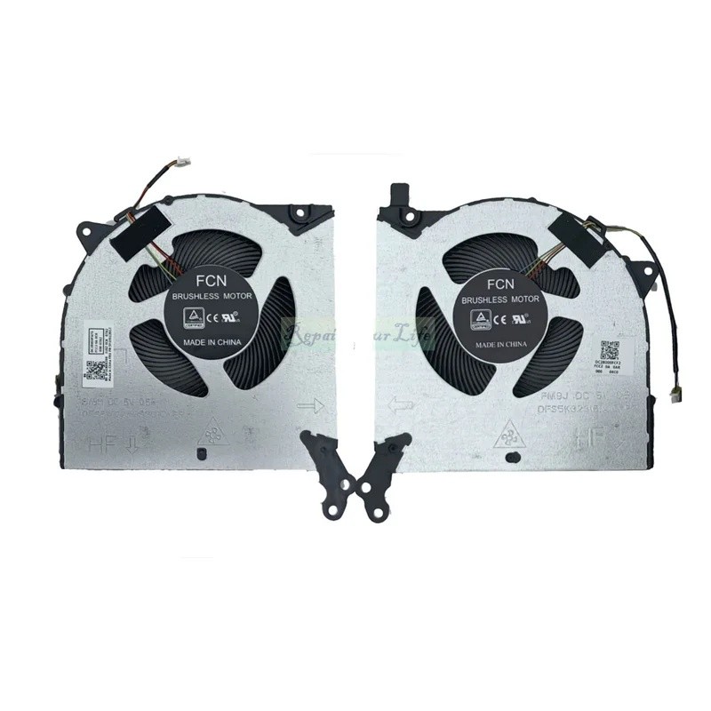 แล็ปท็อป CPU GPU Cooler พัดลมระบายความร้อนสําหรับ Lenovo Legion 5-17ARH05H 5-17IMH05H 5-17IMH05 5-15
