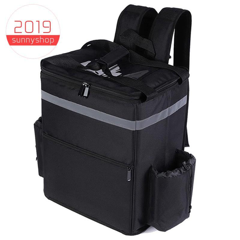 [sunnyshop2019]Rider Delivery Backpack Insulated Delivery Backpack Takeout & Grocery Backpack
