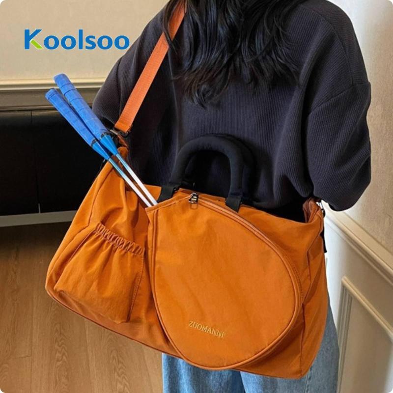 [Dolity1] กีฬากลางแจ้ง Tote Multi Pocket Joola Bag โพลีเอสเตอร์ Carryall สําหรับ Pickleball Court Us