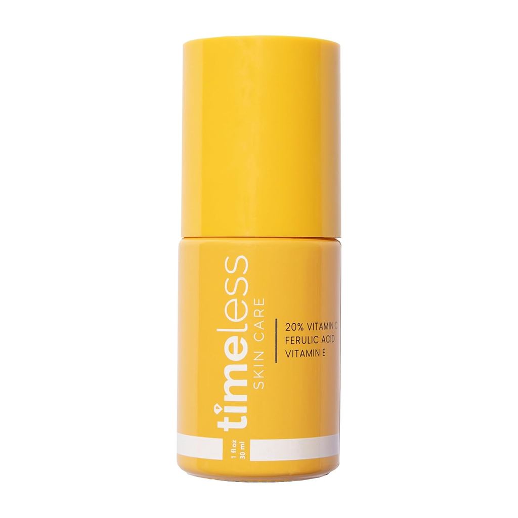Timeless Care Vitamin Serum with Vitamin E & Ferulic Acid - Brightening Serum - สําหรับ Oily & Dry -