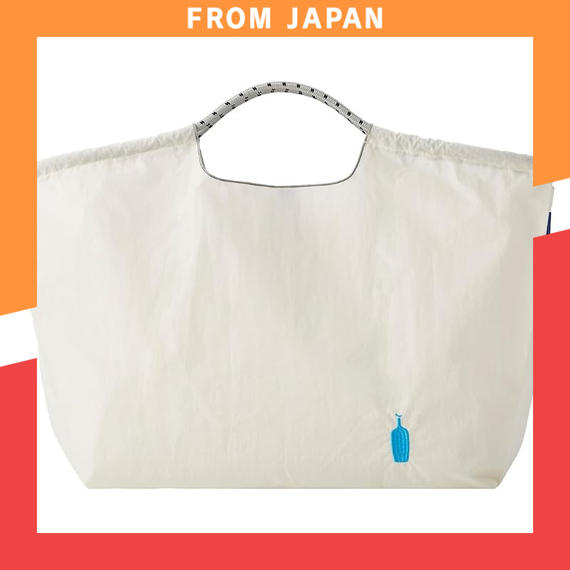 Blue Bottle Coffee Embroidered Eco Bag - Blue Bottle - (White)