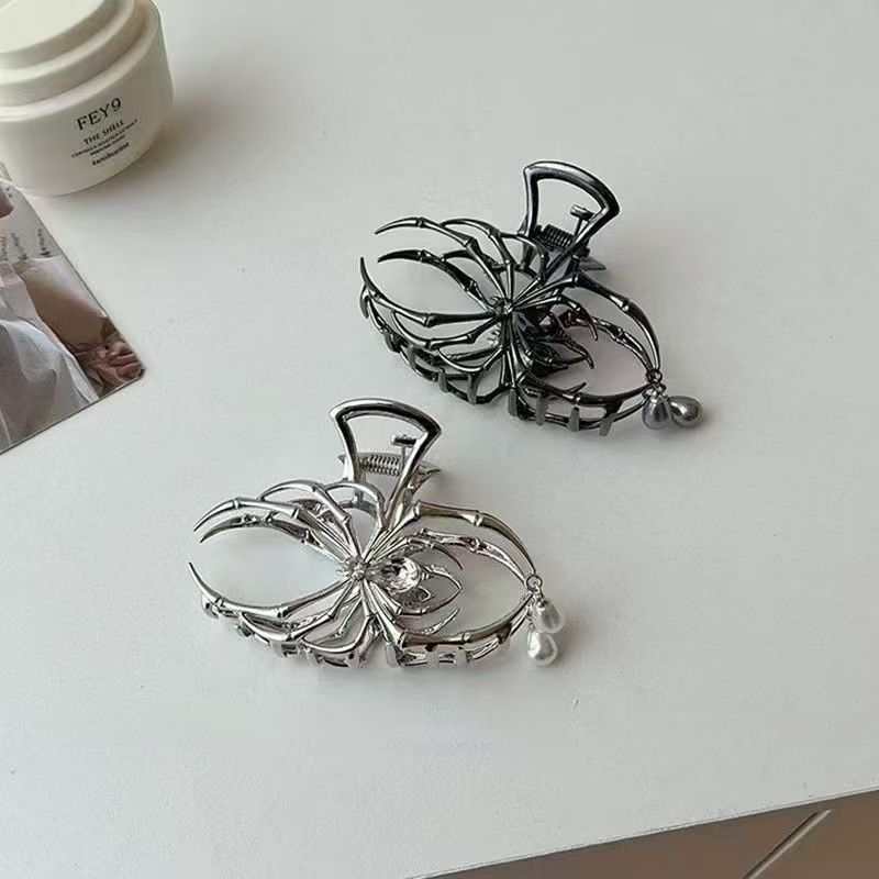 Spider Metal Medium Grab Clip กิ๊บติดผมหัวหลังหรูหรา/Juu