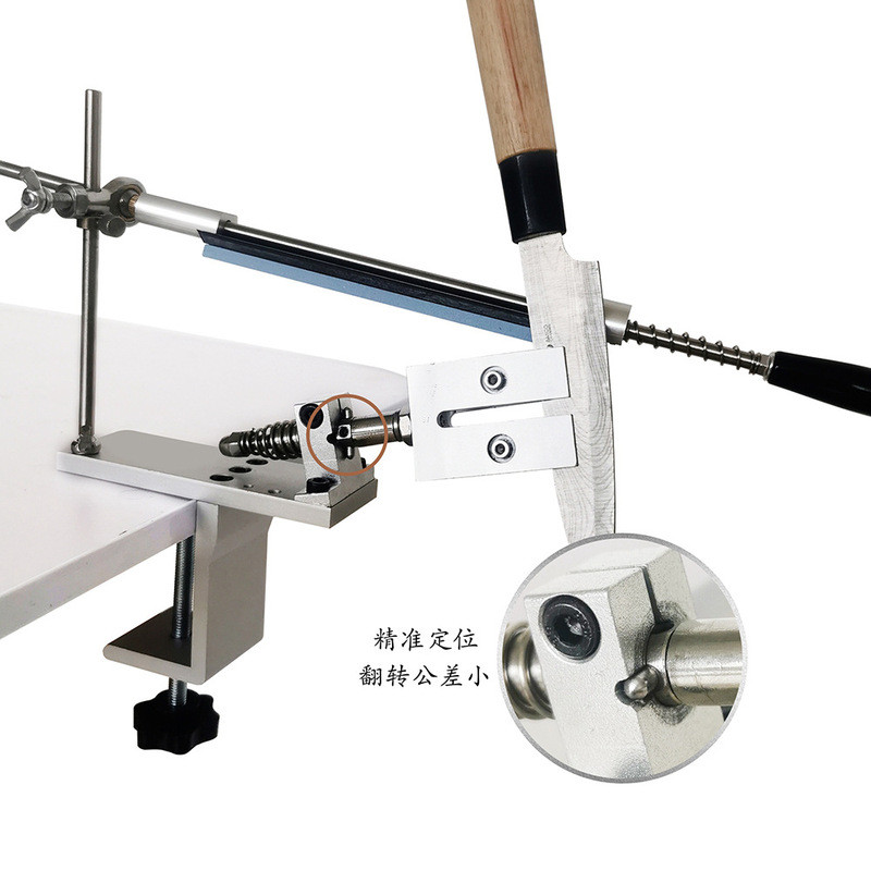 เครื่องลับมีดแบบมุมคงที่รุ่น K10 ยอดนิยม ผลิตจากอะลูมิเนียมอัลลอย หมุนได้ 360 องศา เหมาะสำหรับใช้ในค