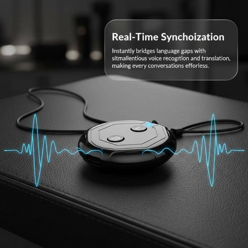RedFlower Portable AI Instant Language Translator อุปกรณ์แปลสองทางแบบเรียลไทม์พร้อมสรุปการประชุมสําห