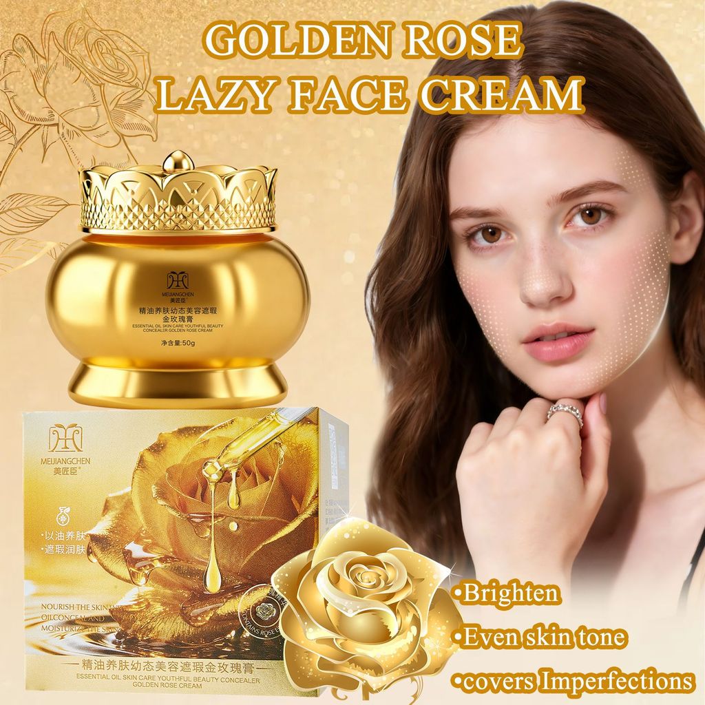 น้ํามันหอมระเหย Meijiangchen Skin-Nourishing Young Beauty คอนซีลเลอร์ Golden Rose ครีม Skin-Nourishi