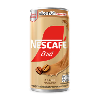 NESCAFÉ RTD กาแฟพร้อมดื่มตราเนสกาแฟ กาแฟปรุงสำเร็จพร้อมดื่ม เนสกาแฟกระป๋อง ลาเต้ ขนาด 30 x 170 มล. NESCAFE