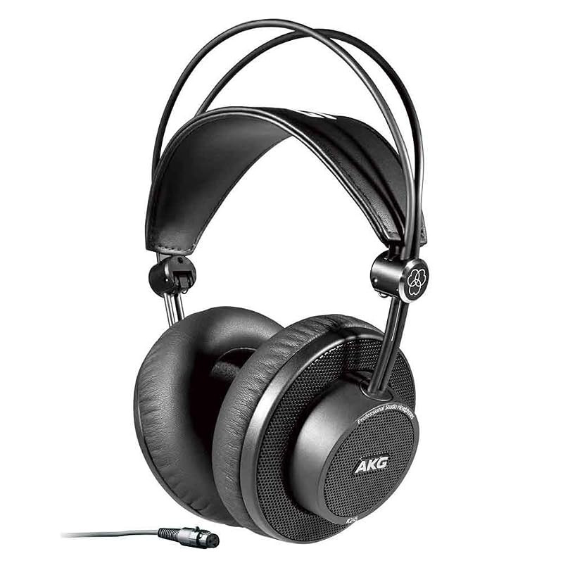 [AKG] Open-back Wired Headphones [Delivers faithful and extremely natural sound] AKG headphones, wir