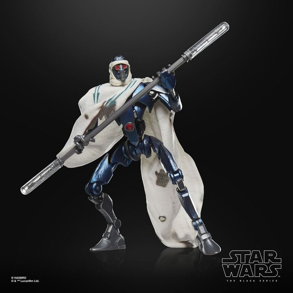 Hasbro Star Wars 20 ซม.Action Figure EP3 Wall Card Version Blue Taiwei Robot