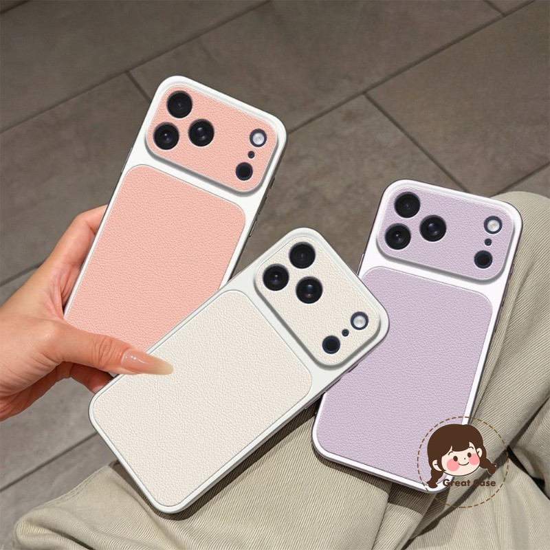 Elegant PU หนังเคสโทรศัพท์สําหรับ Vivo V17 IQOO U5 U5X U3 U3X U1 U1X 5G 4G ฝาครอบสีทึบน่ารักรวมทุกอย