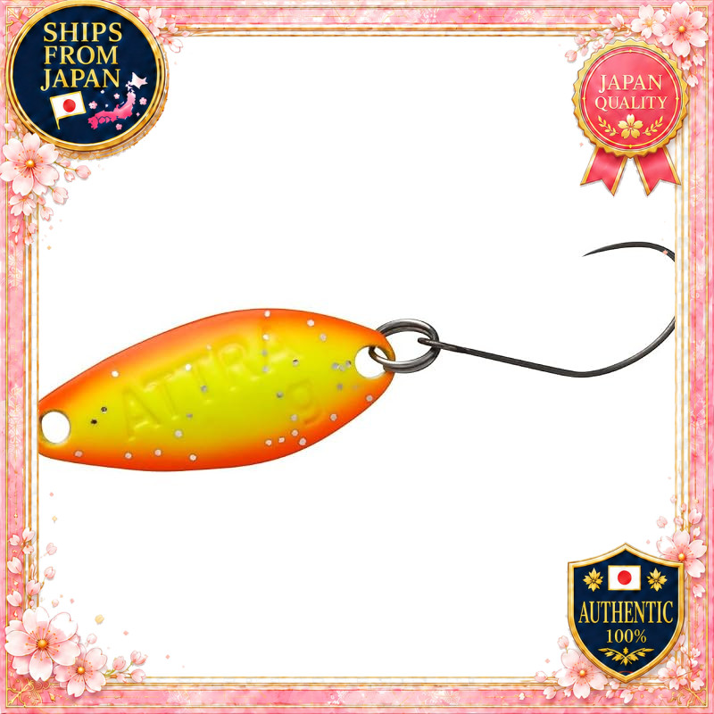 DAIWA PRESSO ATLA Spoon 2.3 Blue Grotta & 1.8 Orange Mango