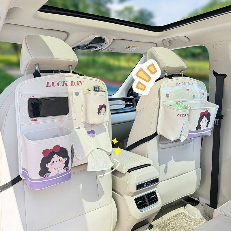 Car Storage Hanging Bag Car Seat Back Buggy Bag Rear Decoration JB6I