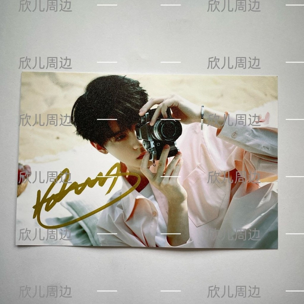 Zhou Yiran ลายเซ็นภาพถ่าย Zhou Yiran ลายเซ็นภาพ Zhou Yiran ลายเซ็นสินค้า 20 ซม. Fidelity 8/19