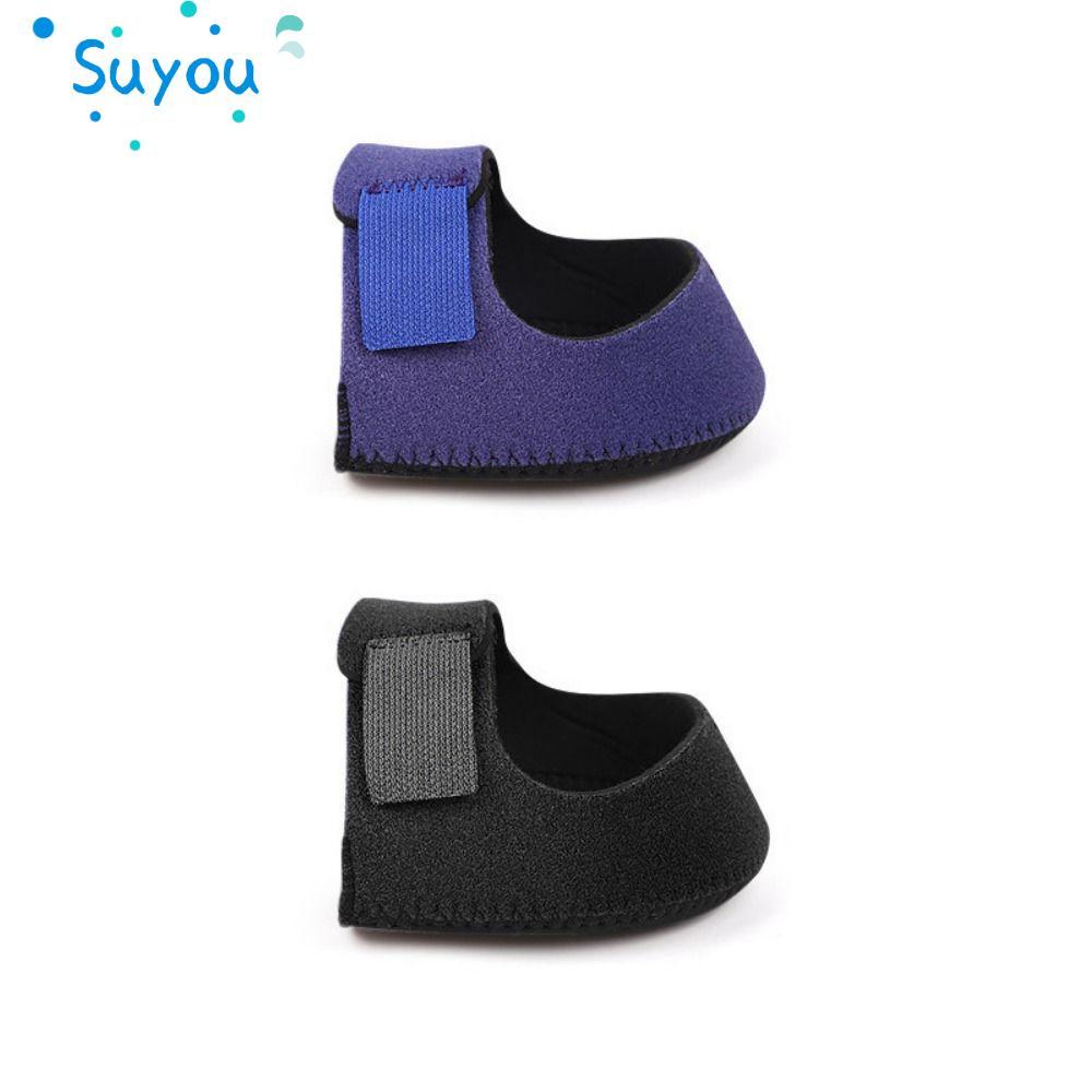 SUYOUPH 1 คู่ Heel Cushion Support Unisex Adjustable Arch Wrap Support Heel Pad