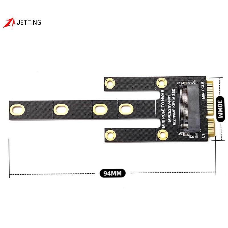 [Jettingbuy] Mini PCI-E เป็น NVME SSD Riser อะแดปเตอร์ขนาดกะทัดรัดแบบพกพาแปลงการ์ดสําหรับ Mini PC Ga