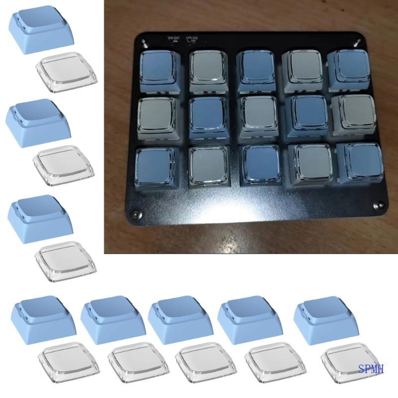 Super XDA Profile Keycaps 8 แพ็คในการออกแบบความสูง XDA สําหรับใช้ในสํานักงานและการเล่นเกม