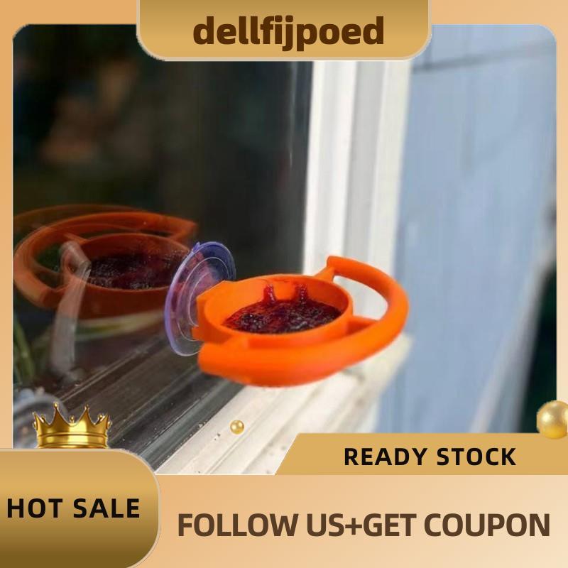 delfijpoedSuction Cup Holder สําหรับ Bird Feeder Window-Mounted Bird Feeder