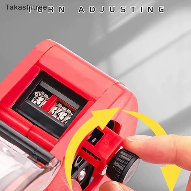 (Takashitree) Price Tag Price Labeller With Labels Introductory Paage Price Tag Stier Ink Roll ใหม่