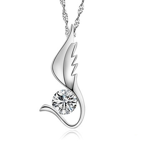 PT950 Platinum สร้อยคอผู้หญิงเครื่องประดับ 18k จี้ทองคําขาวโซ่กระดูกไหปลาร้าของขวัญวันเกิดแฟน
