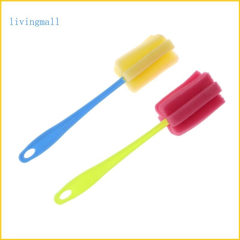 LIVI Wineglass ฟองน้ําถ้วยแปรงขวดนมทําความสะอาดเครื่องมือทําความสะอาดห้องครัว
