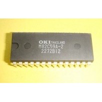 อินไลน์ M82C59A-2 P8259A Interrupt Controller DIP-28 บรรจุภัณฑ์นําเข้าเครื่องถอดชิ้นส่วน