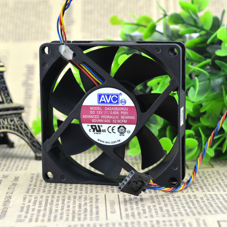 Dell Optiplex 790 990 SFF พัดลมแชสซีด้านหลัง DASA0820R2U 0725Y7 4 สาย