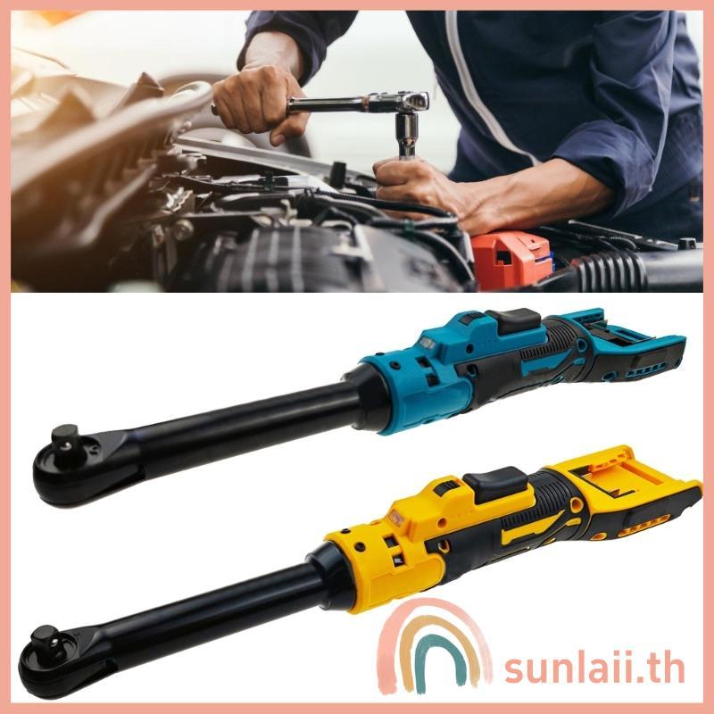 SUNLAII ประแจวงล้อไร้สาย 3 8 ประแจคอยาว 6 นิ้ว 40Ft แรงบิดปอนด์ 400RPM ความเร็ว