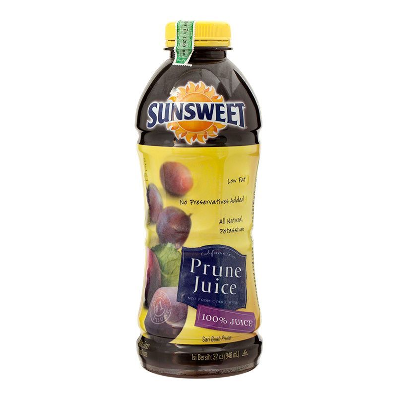 ซันสวีทน้ำลูกพรุน 946มล. Sunsweet Prune Juice 946ml. [หมายเลขบาร์โค้ด 0070450113285 ]