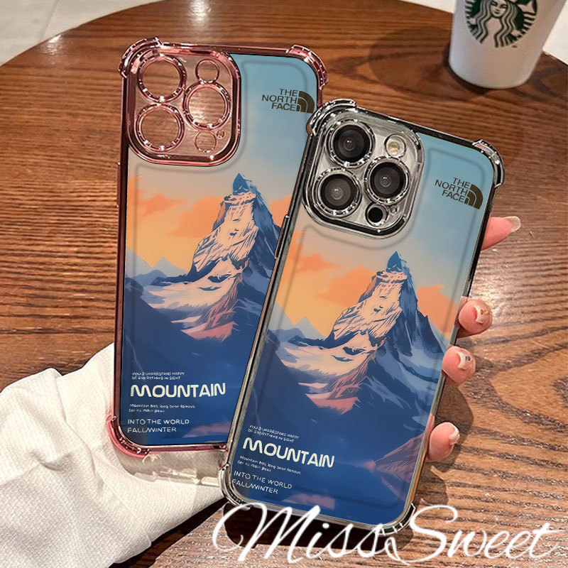 ปลอกสําหรับ IPhone 11 15 16 14 13 12 Pro Max 8 7 Plus X XS Max SE 2020 XR สี่มุมกันกระแทก Anti Fall 