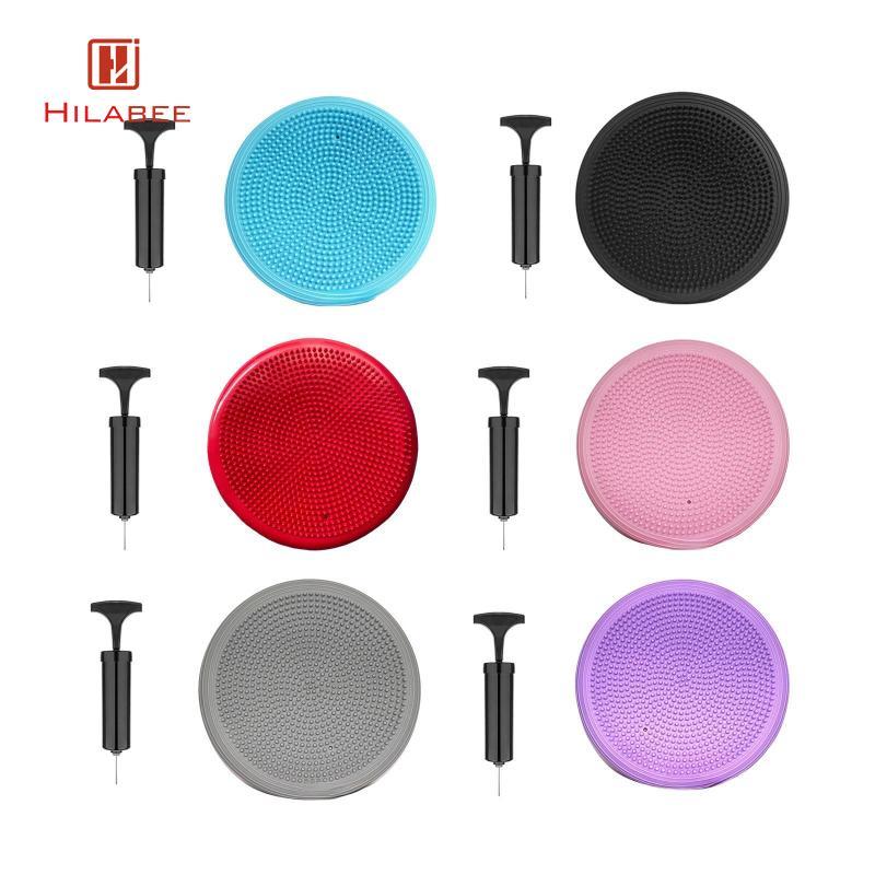[UsusexaMY] Wobble Cushion Sensory Wiggle Pad สําหรับผู้ใหญ่หนา PVC Air Stability Board