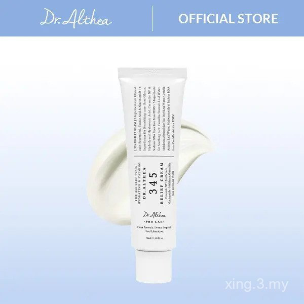 [Dr.AltheaOfficial]345Relief-DailyFace Moisturizer,BlemishReliefCare,hingRecovery,VeganKoreancare MV