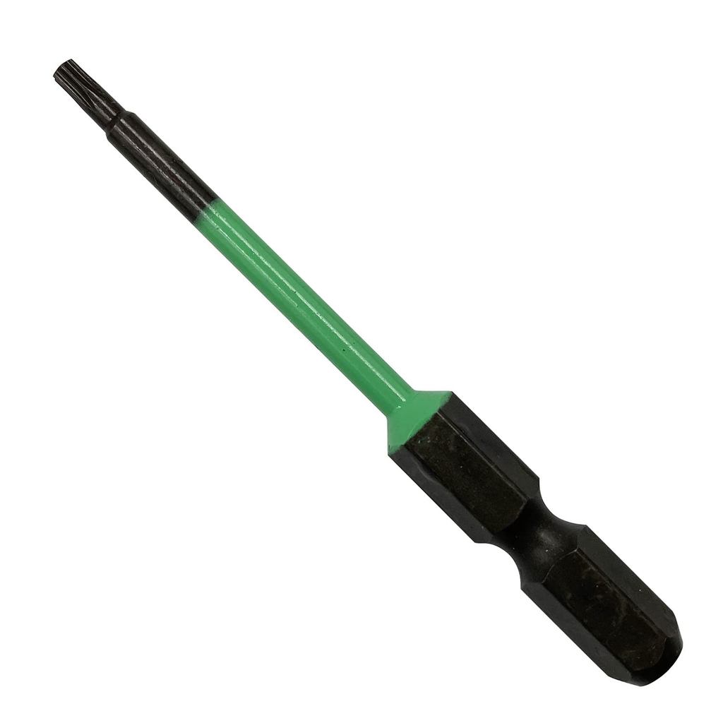 Anex Color Bit Hex Lobe T8 with Hole for Power Tools
