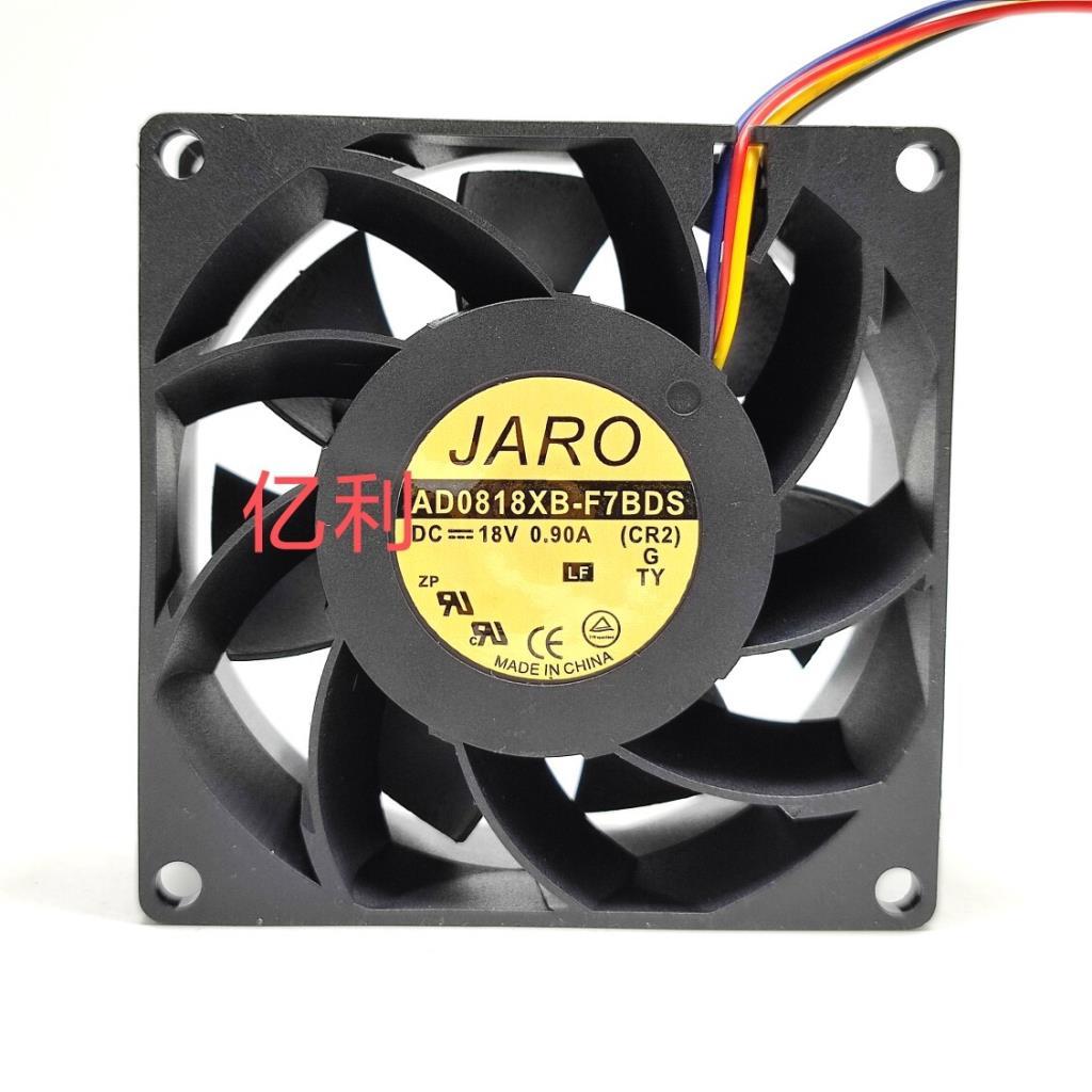 JARO AD0818XB-F7BDS 18V 0.90 A 8CM 8038 พัดลมเซิร์ฟเวอร์