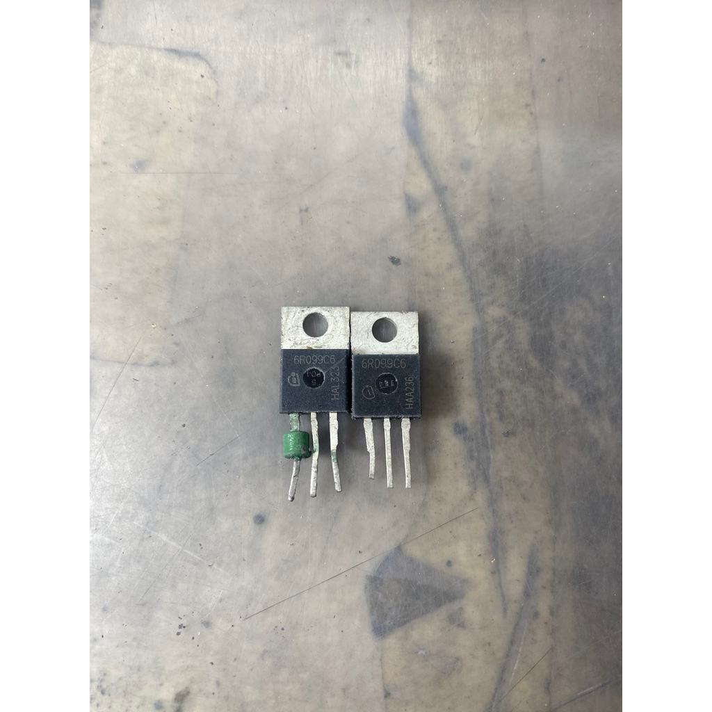 Original Character Disassembly IPP60R099C6 6R099C6 Field Effect NPN Triode 37.9 A600V TO220