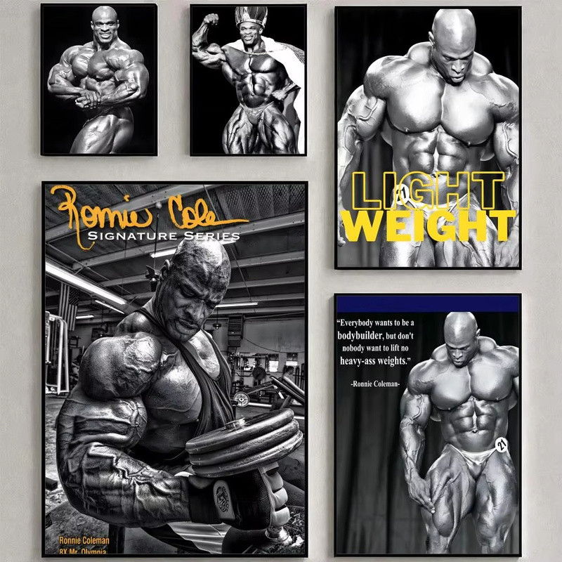 Celebrity R-Ronnie C-Coleman poster high-definition art canvas print, home decor (living room, bedro