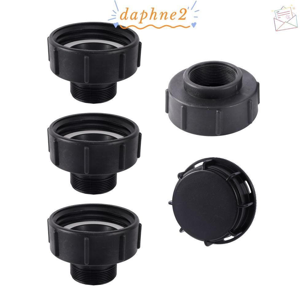 DAPHNES IBC Ton Barrel Connector, IBC S60 IBC Tank Adapter, Fitting Accessories Fine Thread Hose Con