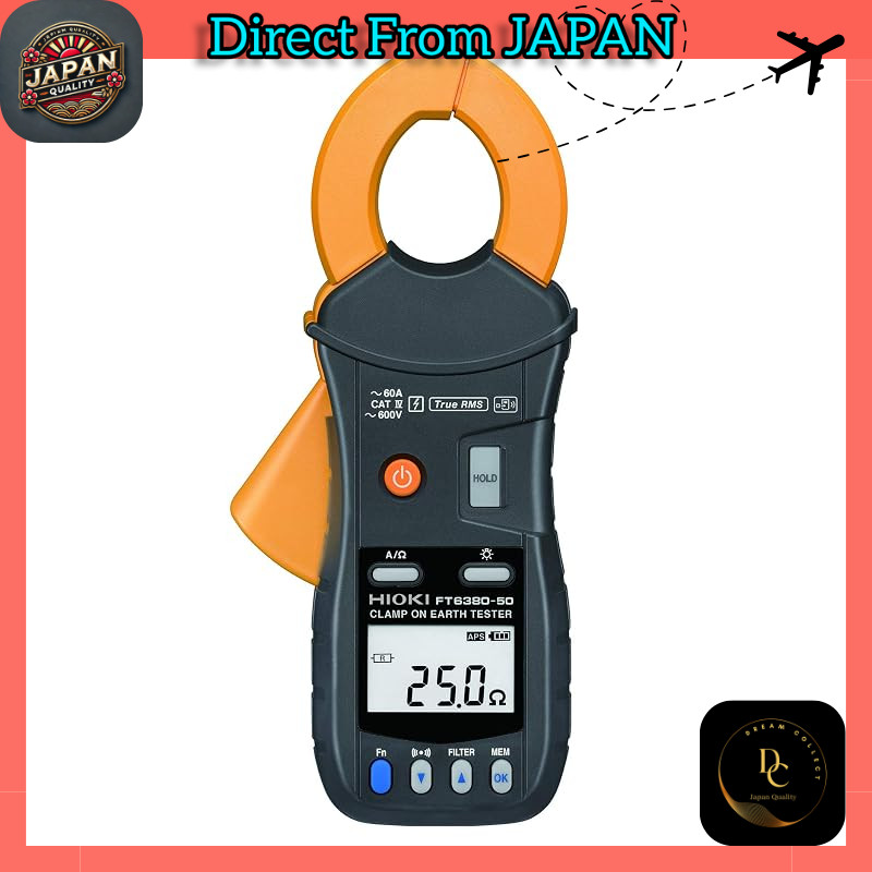 HIOKI (Hioki) Clamp-on Ground Resistance Tester FT6380-50 — Wireless communication (only with Z3210 
