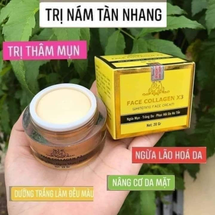 New Product#Cream kem face colagen x312Y