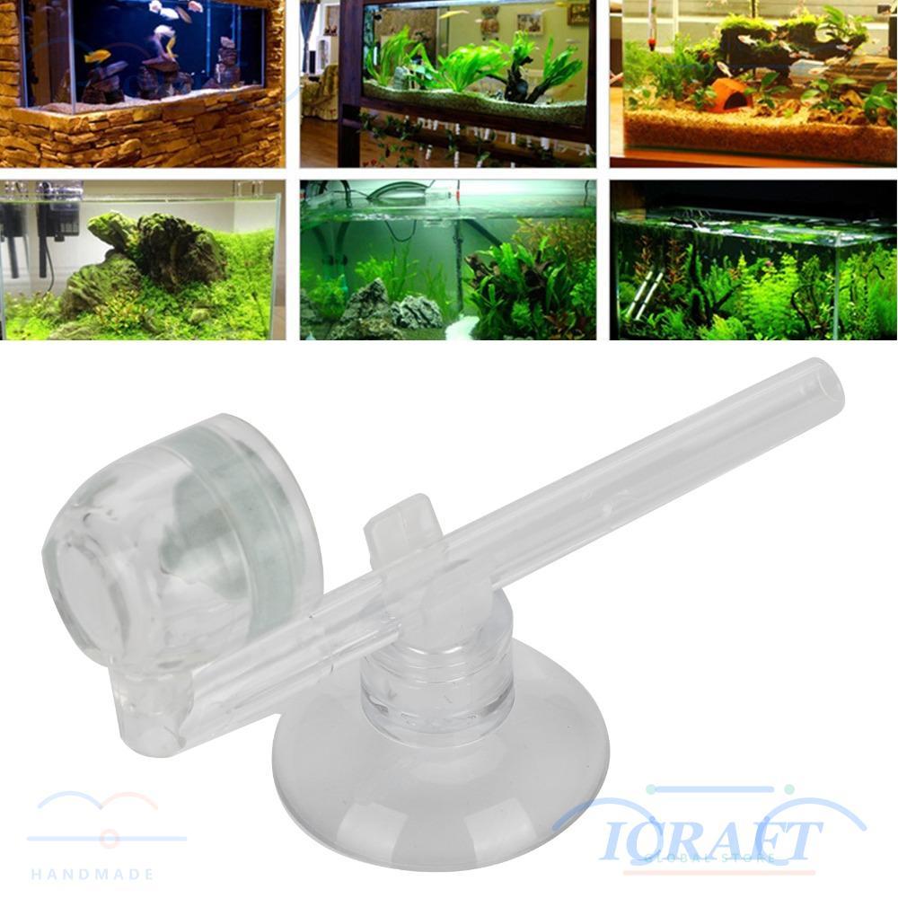 CRAFTMX CO2 เครื่องฉีดน้ํา, เครื่องกระจายฟองขนาดมินิ Carbonไดออกไซด์ Atomizer, อุปกรณ์เสริมถ้วยดูด S